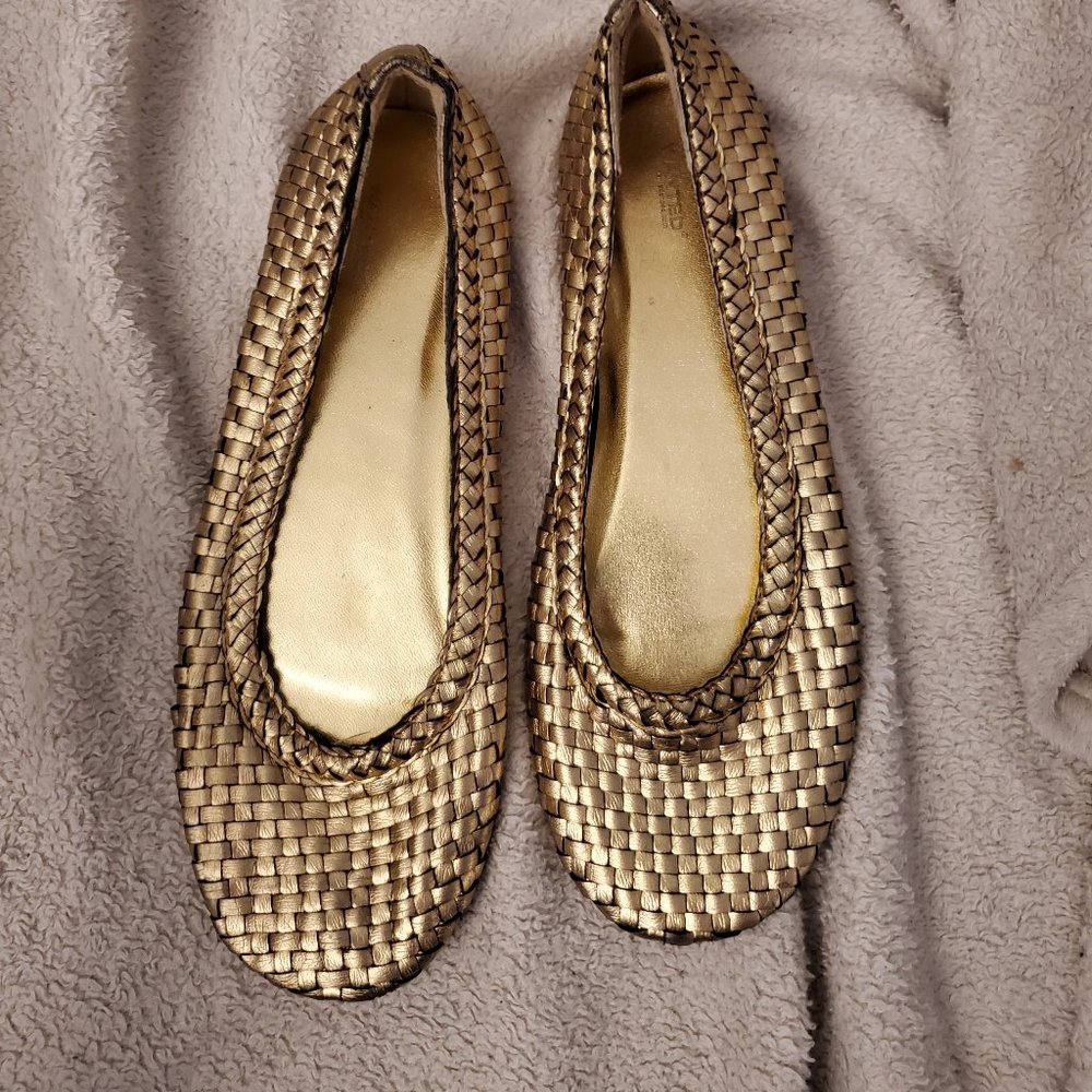 Wanted gold vented cross stitch flats